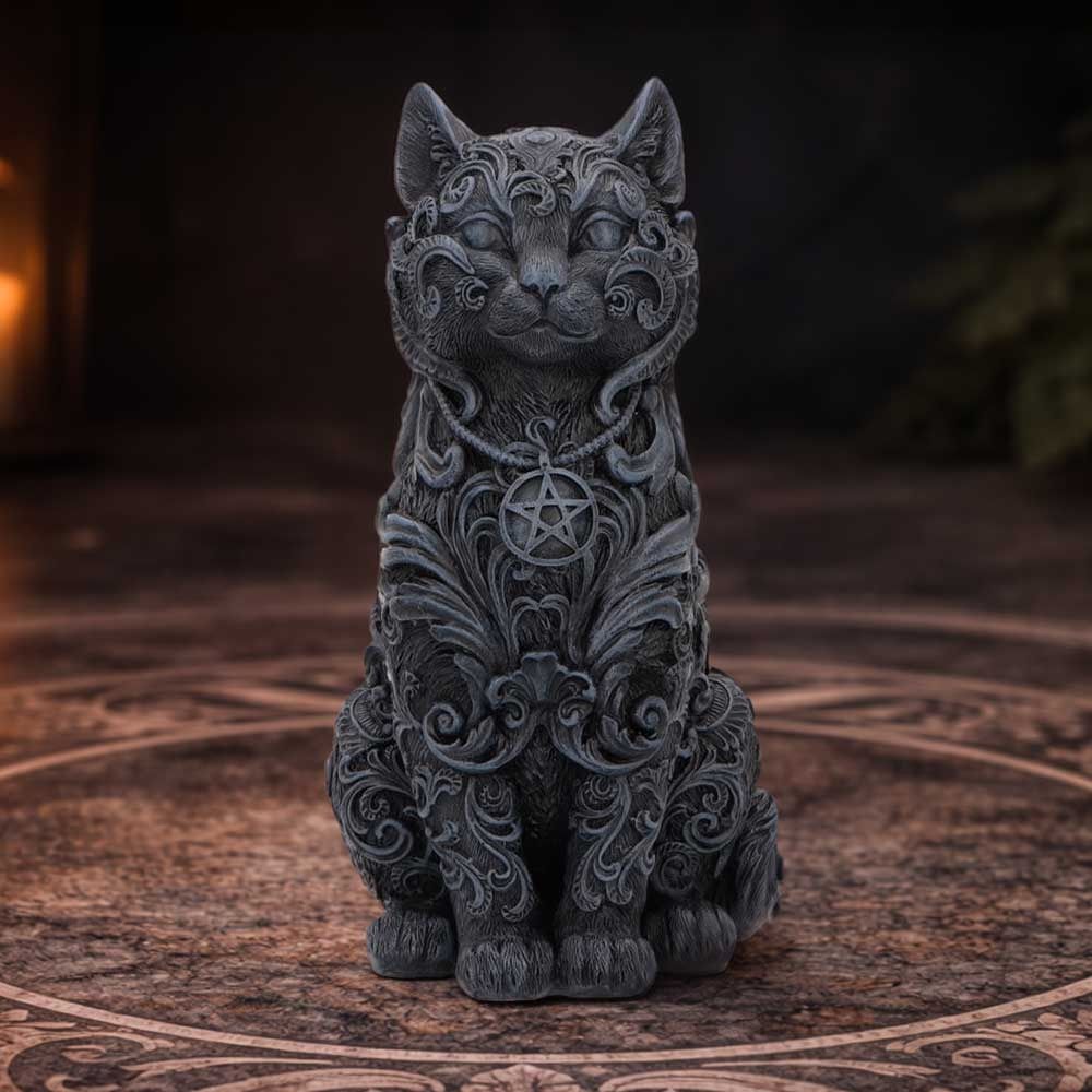 Nemesis Now - Hexbound Familiar Dekorative Figur - Schwarz